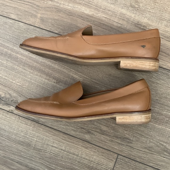 Everlane made in Italy tan leather loafers size 6 1/2 - Picture 2 of 8